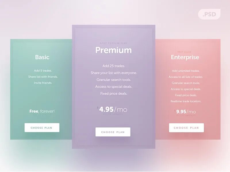 Стоимость псд. Price list Design шаблон. Price list дизайн. Прайс UI. Price list UI.