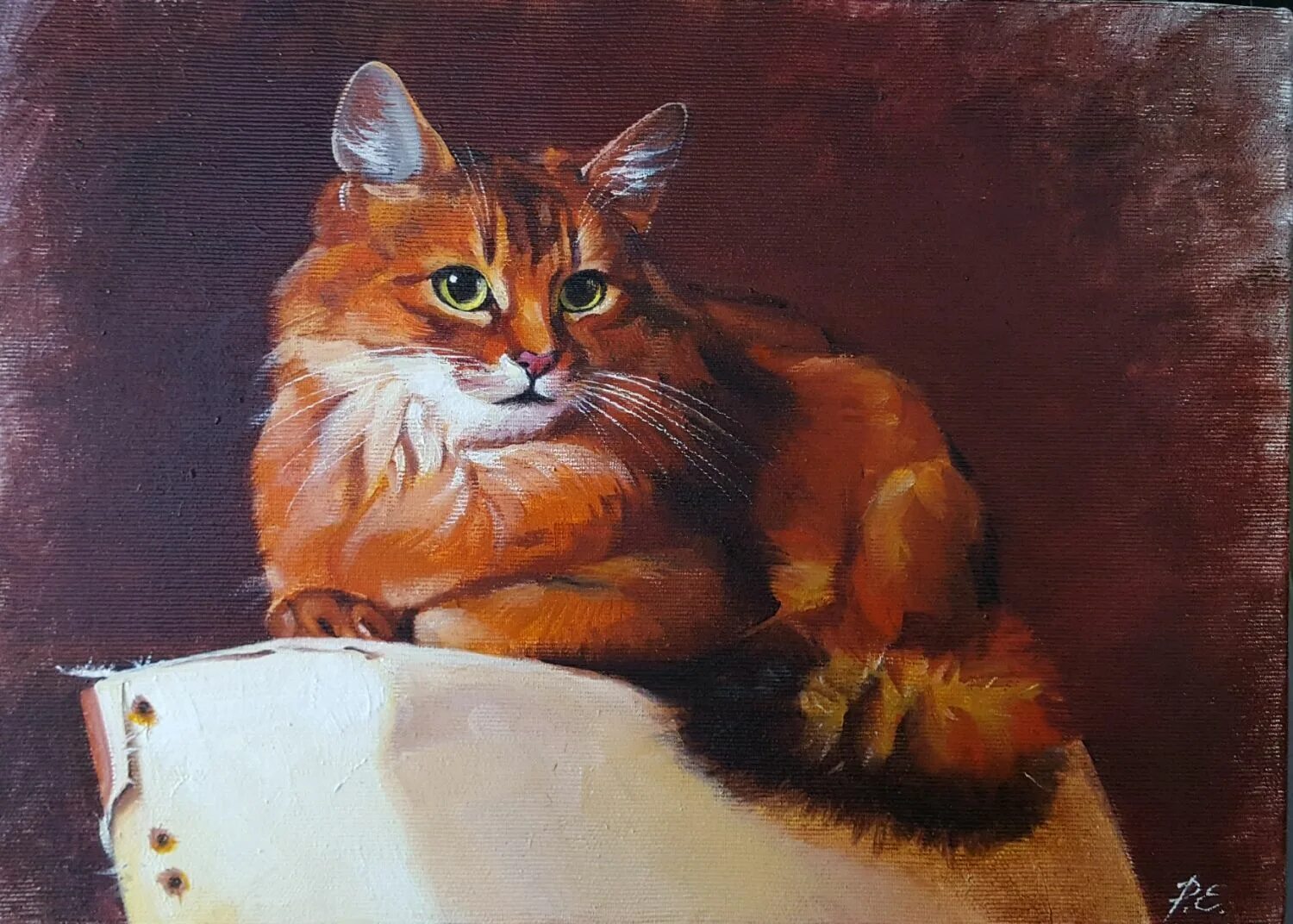 Картина кошки. Екатерина Рязанова художник. Картина Екатерины Рязановой кошка. Коты художницы Екатерины Рязановой. Кошки в живописи.