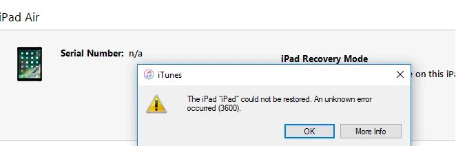 Ошибка 7 itunes