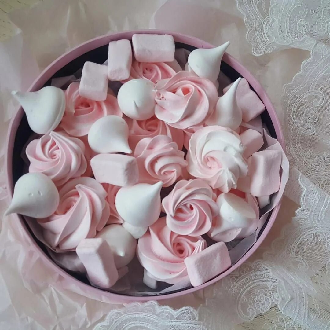 Как сделать розу из зефира