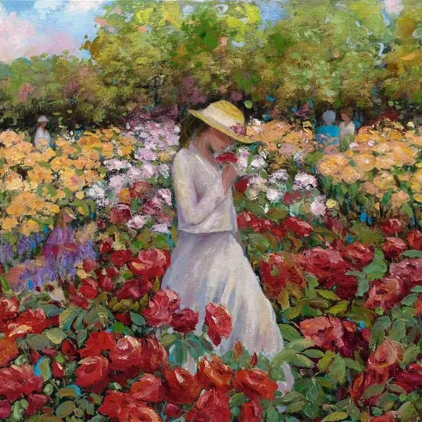 Пойдёмте в сад я покажу вас розам. Пойдëмте в сад я покажу вас розам. Пойдемте я покажу вас розам. Пройдемся в сад я покажу вас розам. Пойдемте я покажу вас розам.