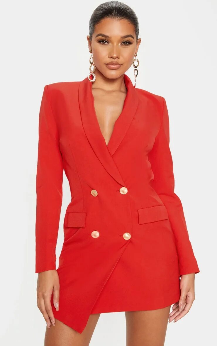 Red blazer