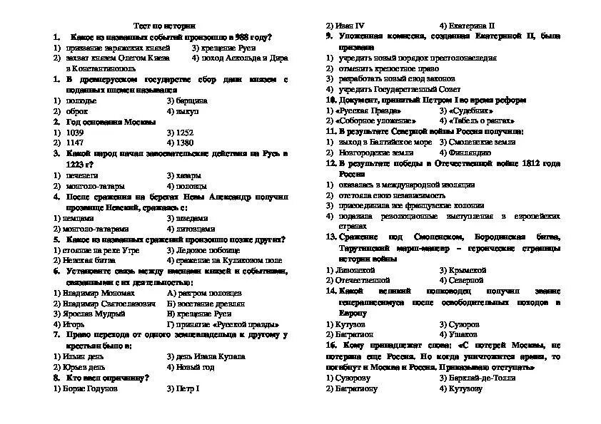 Тест про первую. Итоговый тест из 10 вопросов по истории России 6 класс. История России 8 класс Андреев тесты по истории с ответами. Контрольные тесты по истории. История тестирования по.