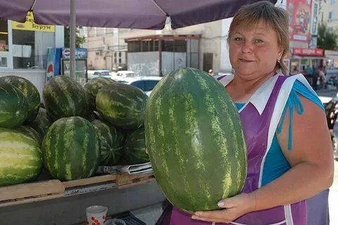 Огромные дыни