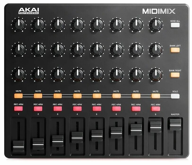 Midi mix. Dj контроллер akai pro midimix. Midi-контроллер akai midimix. Akai midi mix. Akai pro mpd232.