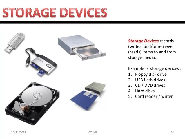 Media device type. Storage device. computer storage devices. secondary storage devices. types of storage devices.