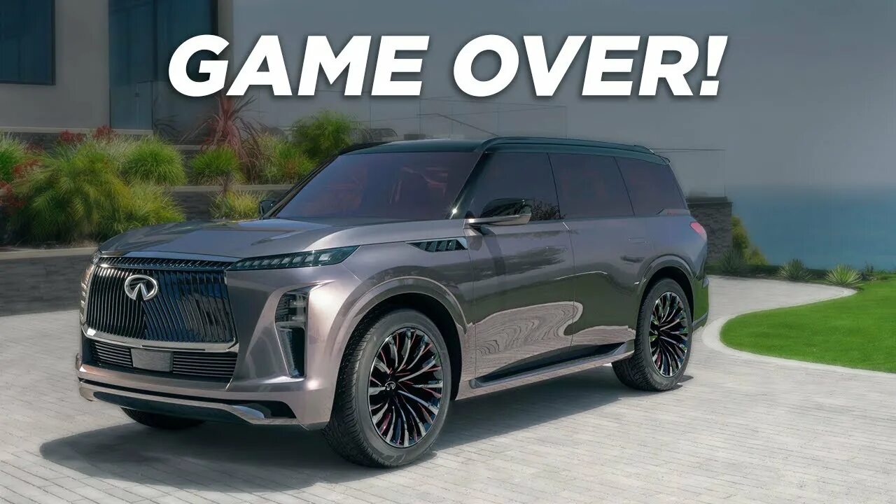 Модель Infiniti QX80 2025 будет представлена в новом дизайне с двигателем Twin-T
