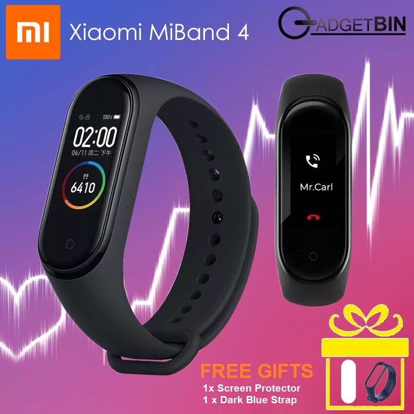 смарт-браслет xiaomi mi band 4. браслет для сяоми ми бэнд 4. Xiaomi mi smart band 4. фитнес-браслет xiaomi mi smart band 4 nfc. часы сяоми фит 4.
