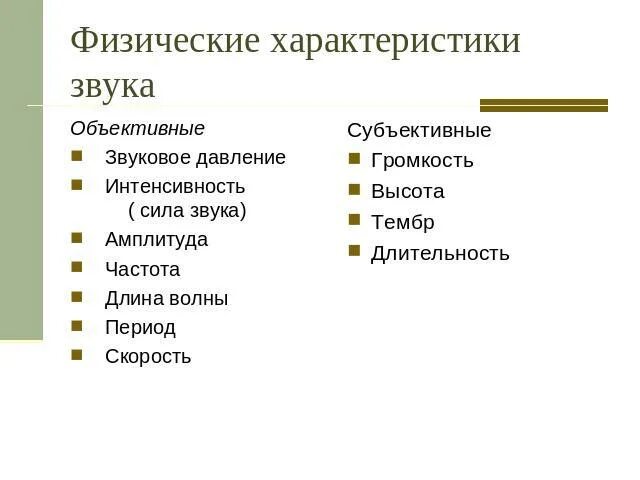 Звук параметры громкость. Основные физические характеристики звука. Звук его природа физические и физиологические характеристики звука. Основные характеристики звука физика. Физические и физиологические параметры звука.