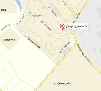 Карта жуковского