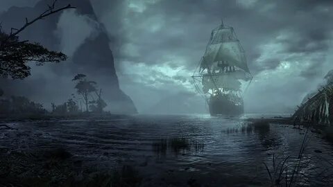 Карибское море арт