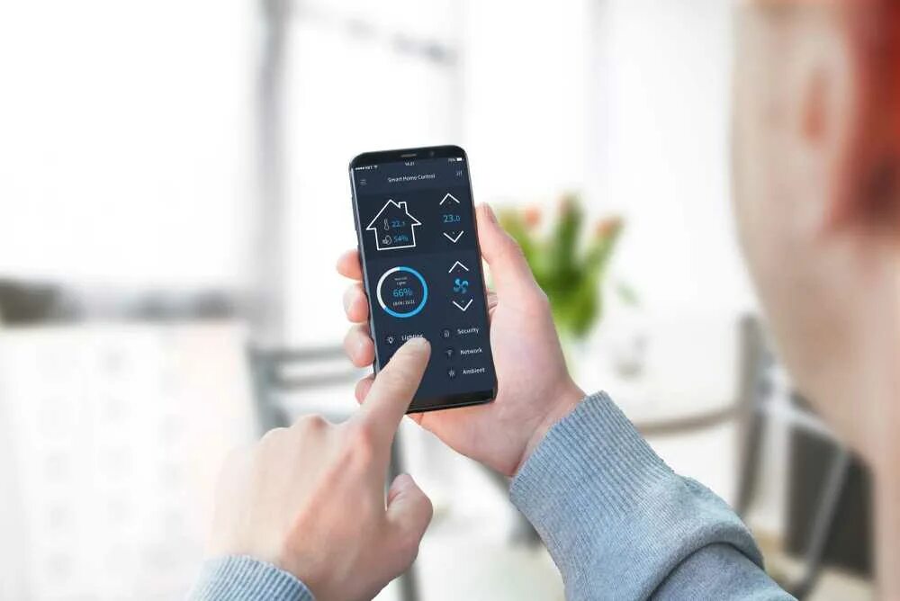Температура с помощью смартфона