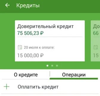 Доверительный кредит