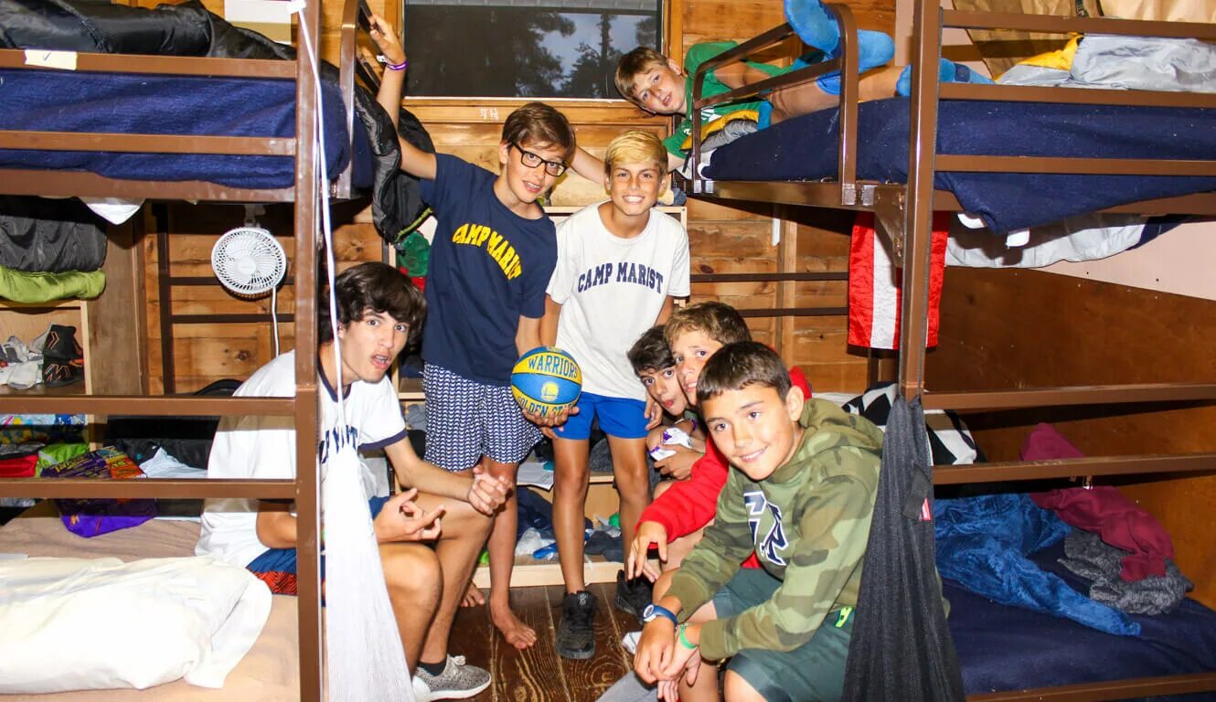 Summer Camp Cabin. Boy Camping. Boys Camp Norway. Cabin boy. Camping boys