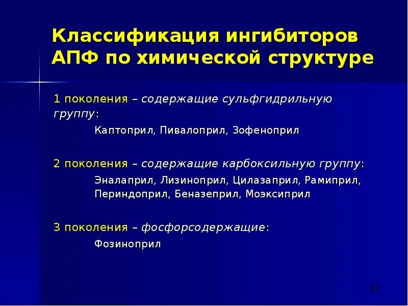 Препараты группы апф. Ингибиторы АПФ поколения. ИАПФ классификация. Ингибиторы АПФ 2 поколения. Ингибиторы АПФ классификация по химической структуре.