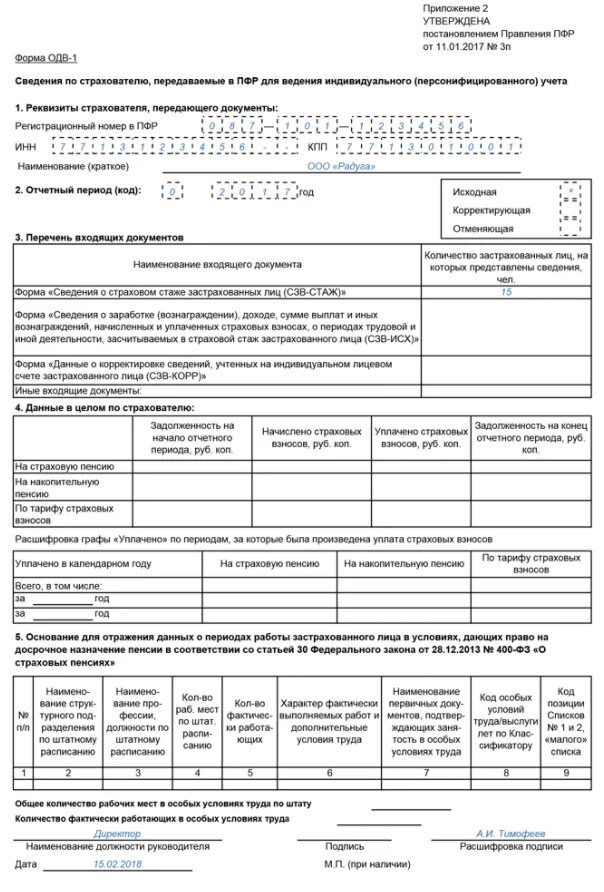 Сведения о стаже застрахованных лиц форма. Одв-1 2025. форма одв-1 к сзв-стаж. одв-1 что это такое. сведения о трудовом стаже застрахованных лиц форма сзв-к.