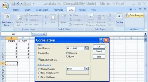 Excel variables