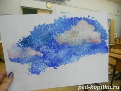 Тампонирование рисование