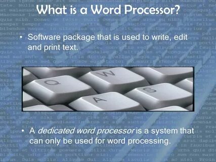 What is the word 2
