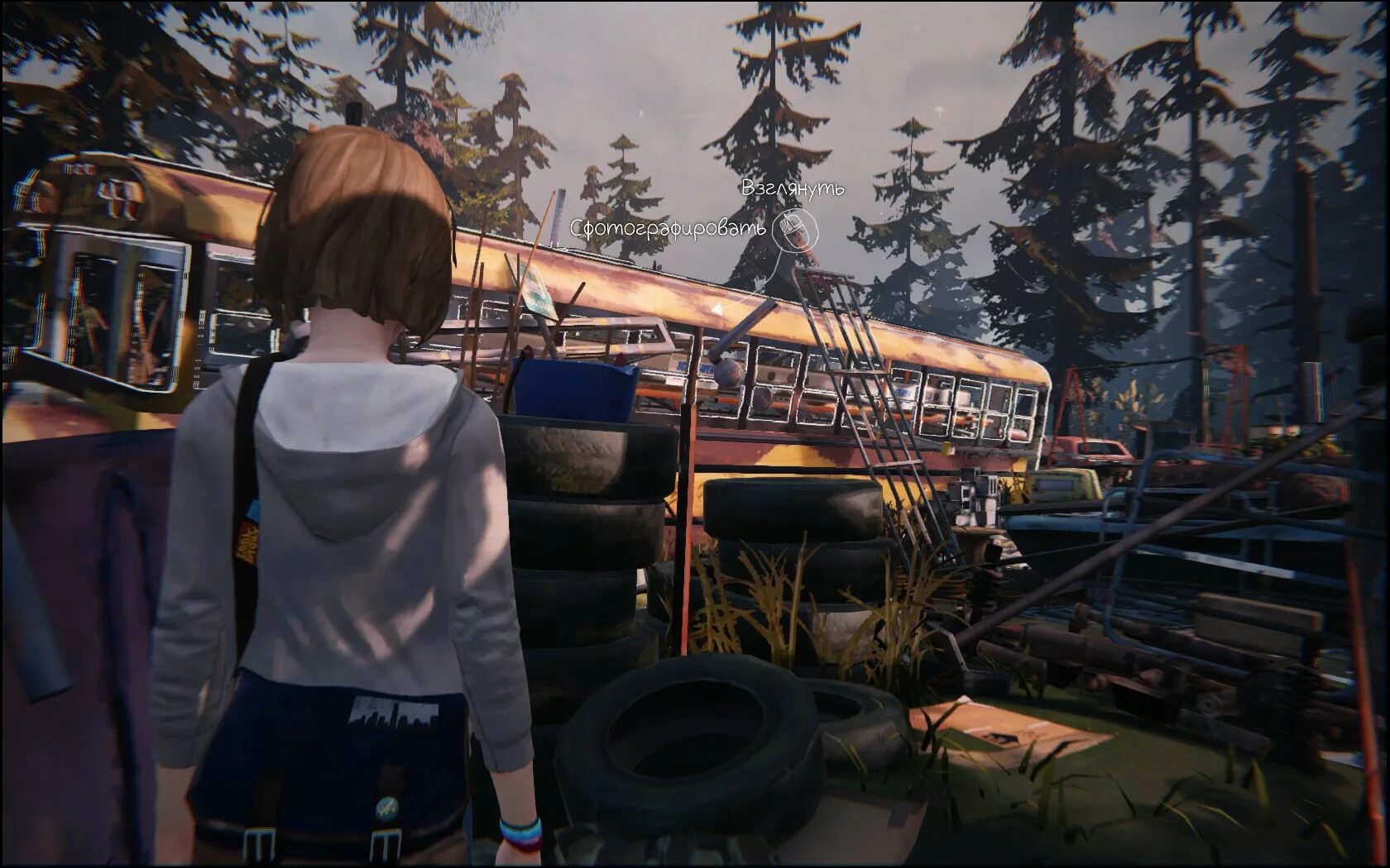 Лайф ИС Стрендж свалка. Life is Strange Лань. Life is Strange свалка домик.