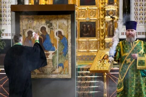Троица иконы в храмах