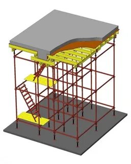 Стены колонны перекрытия