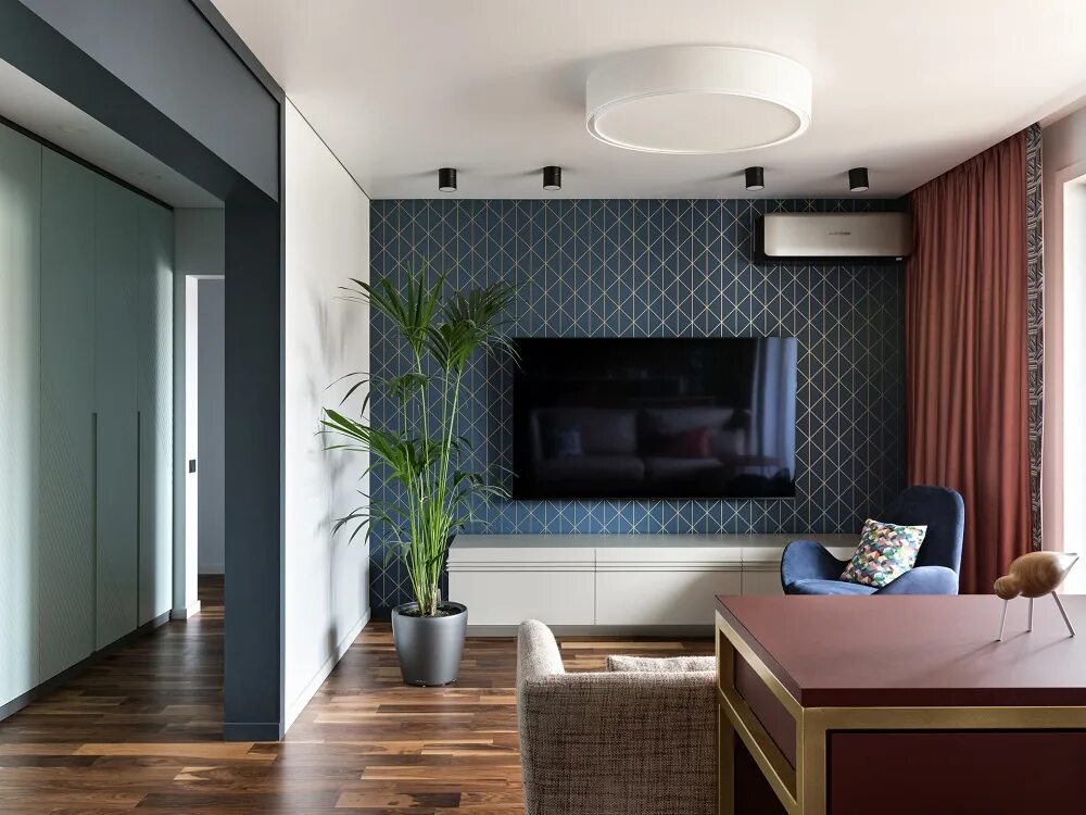 Urban Dining & Living - Современный - Гостиная - Сиэтл - от эксперта Design Harm