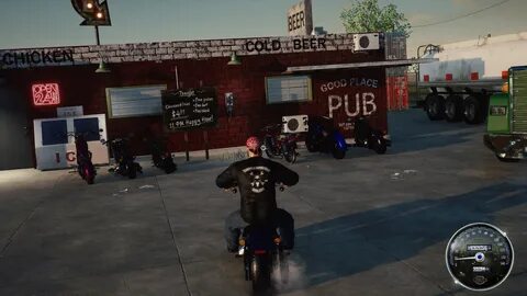 American motorcycle simulator