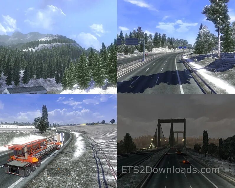 Мод frosty ets 2. Весна етс 2. етс 2 зима. euro truck simulator 2 моды зима. frosty winter weather mod.