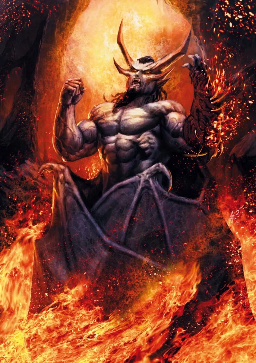 Байрирон демон. Адская аватарка