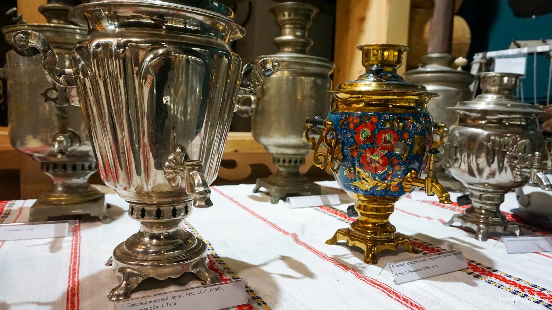 Город славящийся самоварами