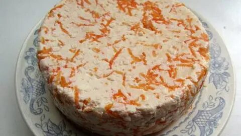 Морковный сыр