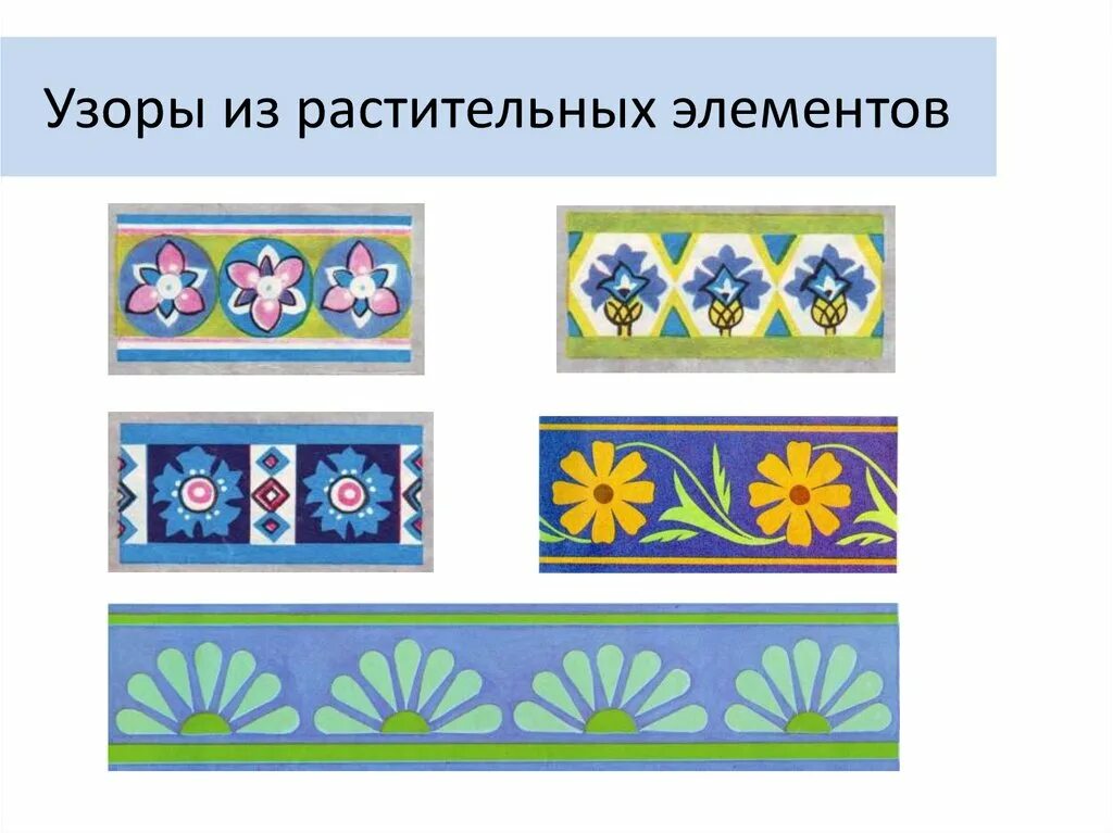 Изо 1 класс форма презентация. Растительный орнамент в полосе. Растительный орнамент в п. Узоры на полу. Узор в полосе.