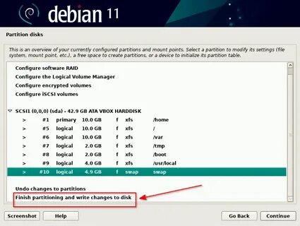 How to install debian