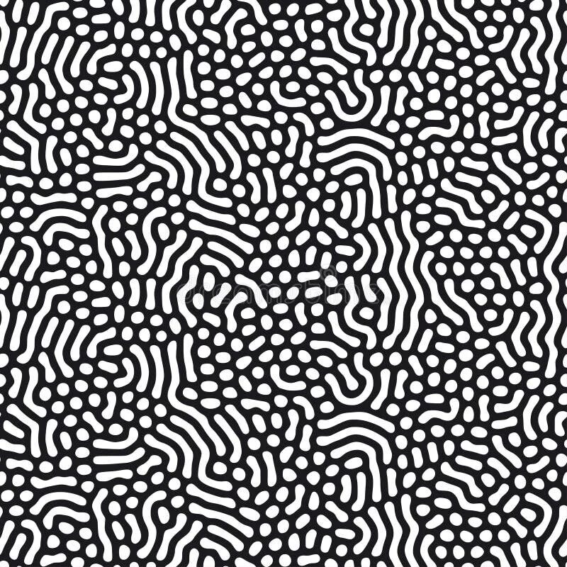 Diffusion line. Reaction diffusion vector.