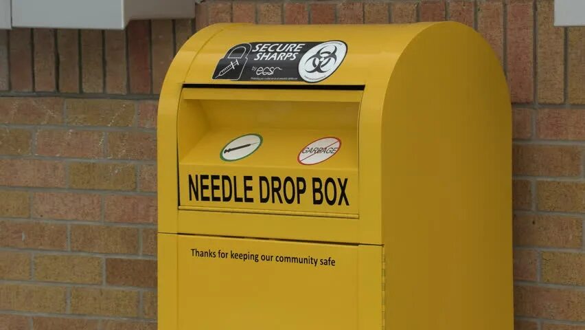 Needle Drop Box. Needle Drop. Dropping box