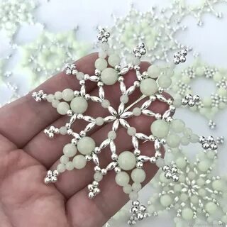 Снежинка звездочками