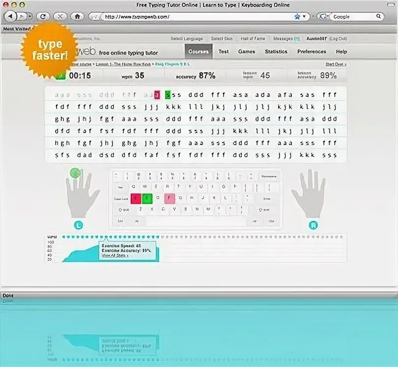 Learn to type
