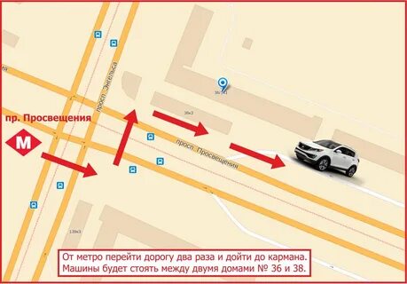 М проспект просвещения автобусы