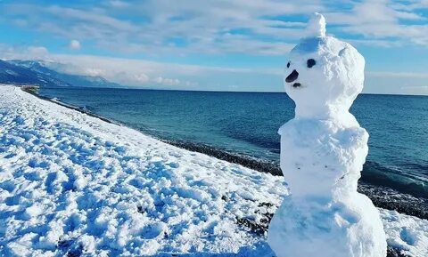 Hot snow