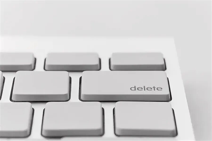 Computer delete. Computer delete
