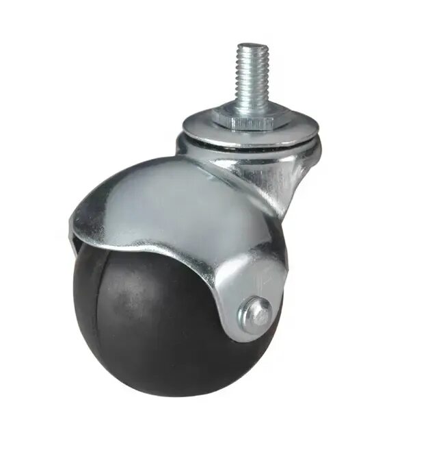 Колесо шариковое мебельное. Колесная опора d50 n102. Колесо мебельное м10. Мебельное колесо-шар, серая резина, диаметр 40мм, крепление болт - scmt 20. 01.