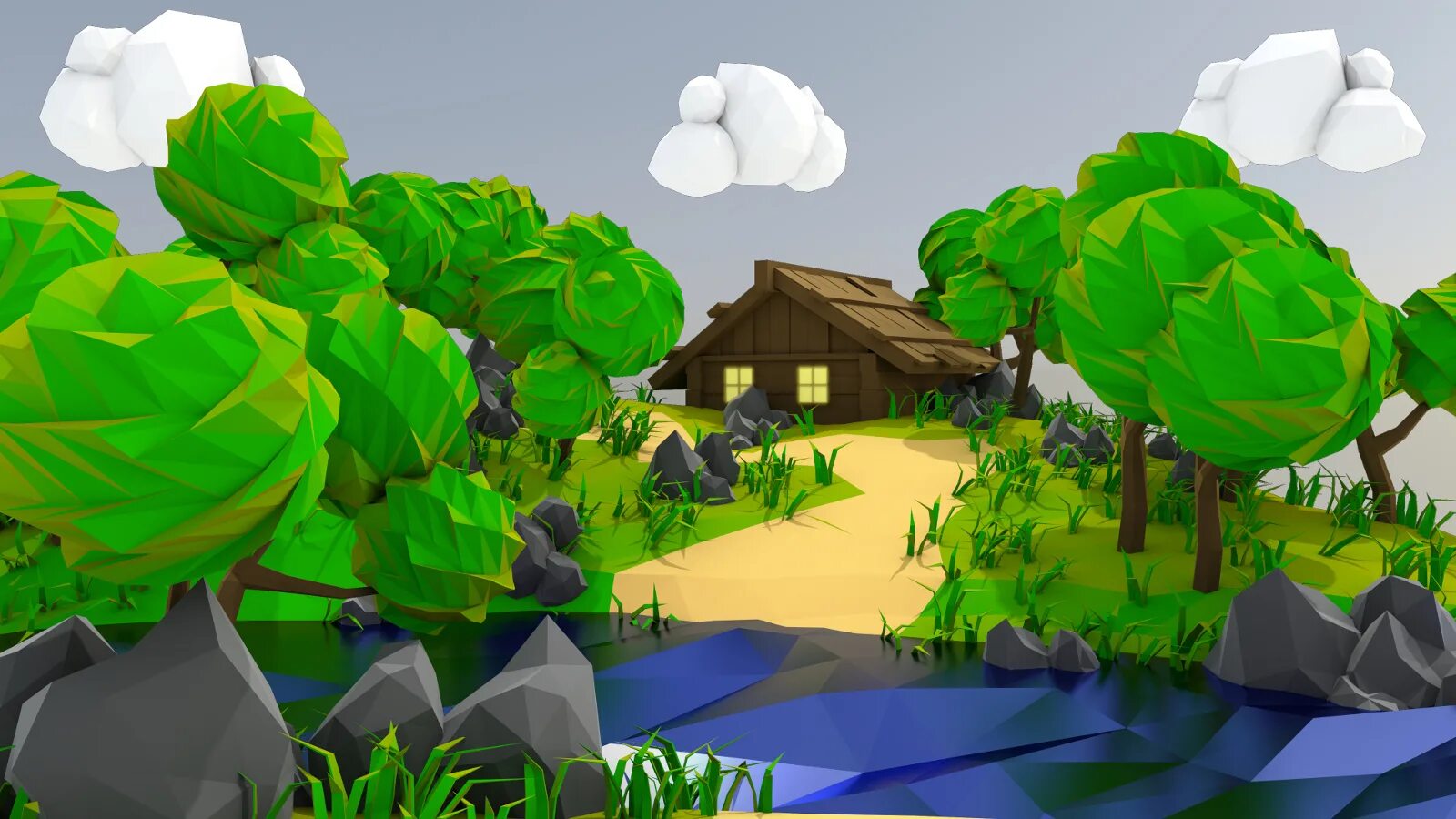 V1. поли бридж. катапульта 2. Low poly bridge. игры работа поли.