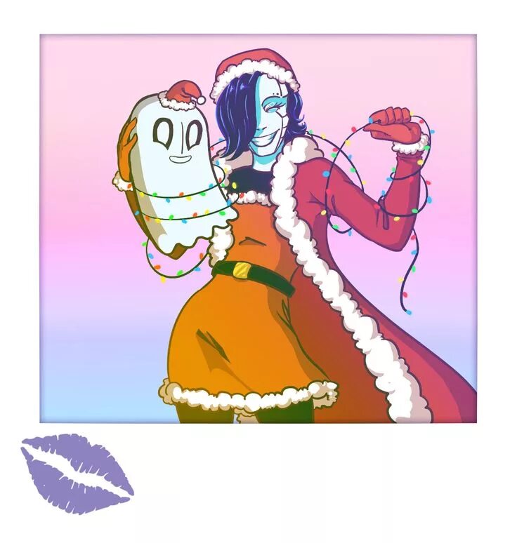Undertale c. Андертейл новый год. undertale новогодние арты. undertale happy new year. ториэль новый год.