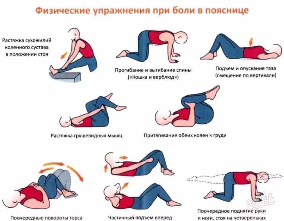 Ноет поясница причины у женщин