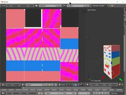 Blender bake