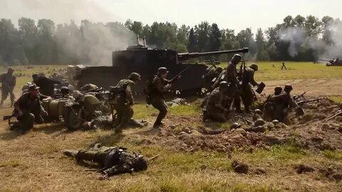 Видео штурмовых боев