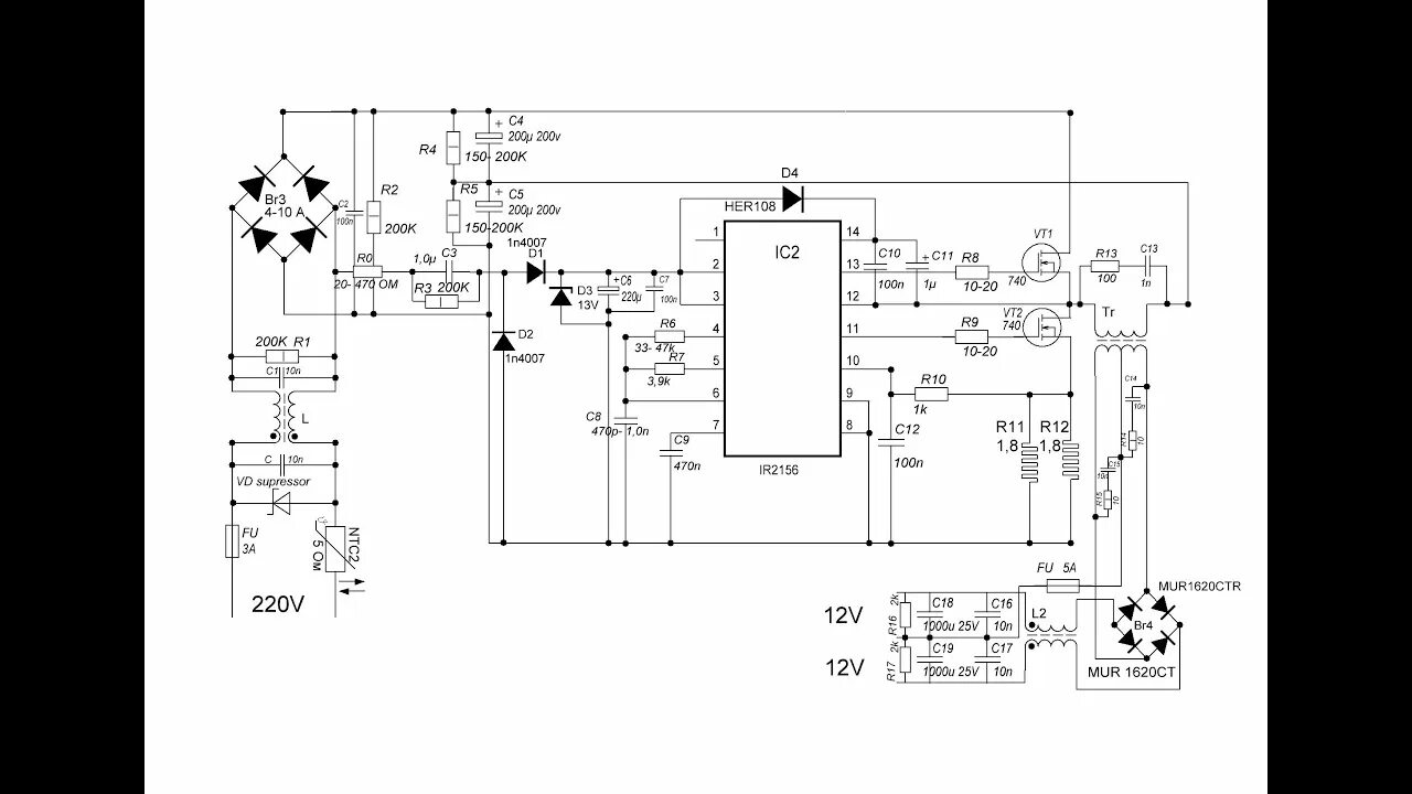 Ir2156 блок питания. БП на ir2156. Ir2156s схема включения импульсного. Импульсный источник питания на микросхеме ir2161. Frequency 2156