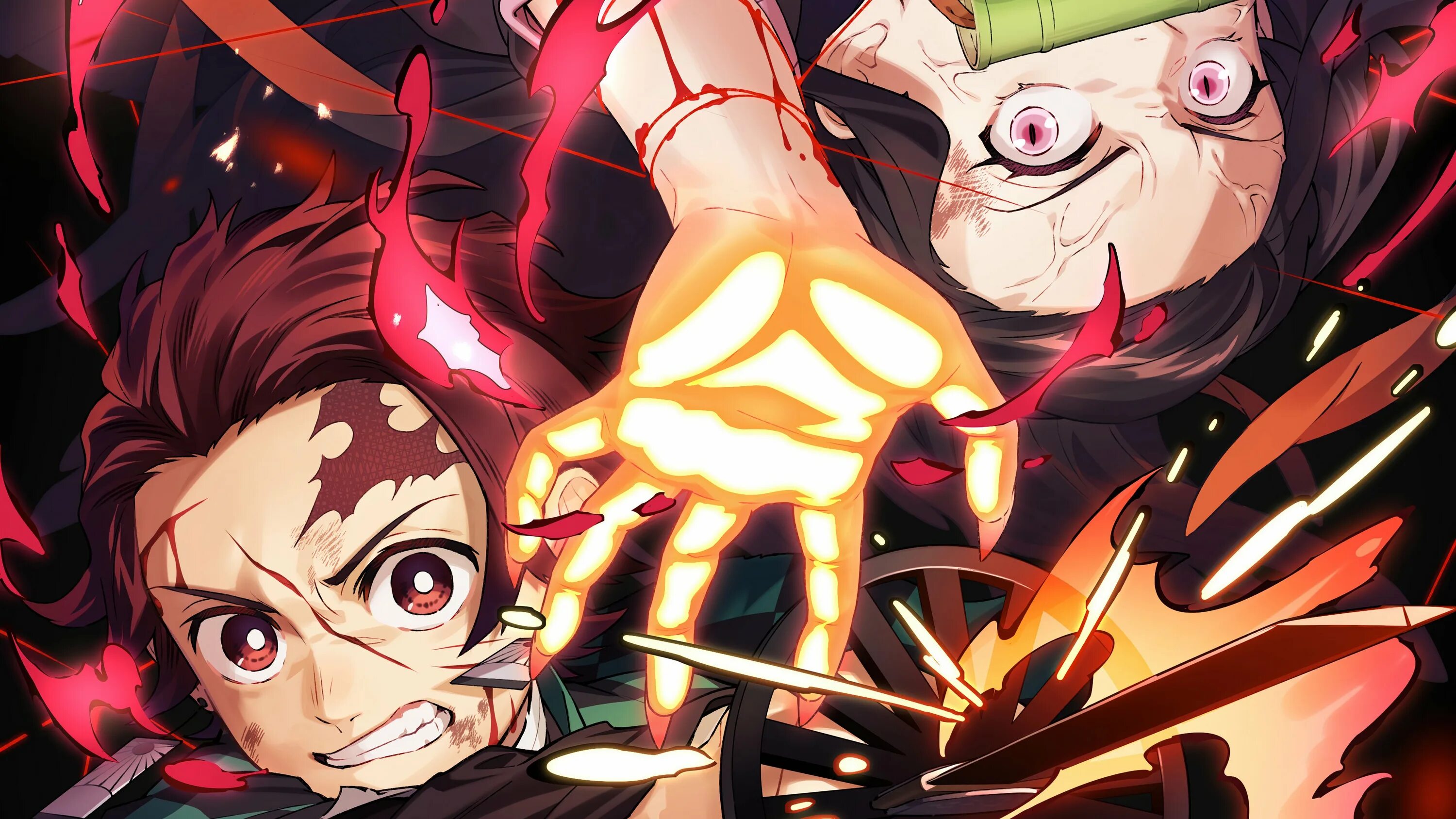 Какой ранг у танджиро. Танджиро камадо демон. демон slayer kimetsu незуко.