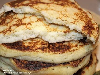 Блины на дрожжах пышные на манке